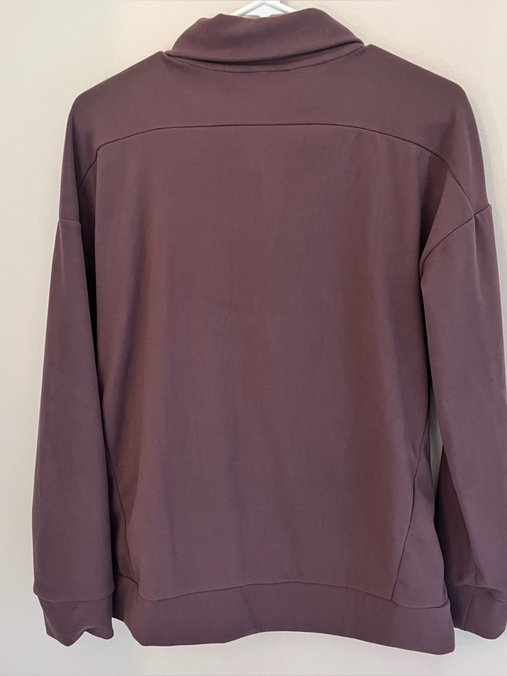 Chocolate Brown Fleece Zip Up - Picture 2 of 4